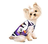 BewitchedBash Pet Breathable Sleeveless T-shirt L for Small Dogs and Cats Soft, Lightweight, Stylish