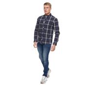 Bewley & Ritch Buford Shirt Men's Trainers, Size L In Navy Check