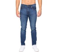 Bewley&Ritch Men's Abingdon Mid Wash Slim Jeans in Dark Blue | Size: 36R Bewley&Ritch Dark Blue 36R