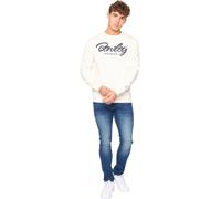 Bewley&Ritch Men's Yardley Crew Neck Sweatshirt in Off-White | Size: Large Bewley&Ritch Off-White L
