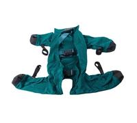 Bewnvne Dirtproof Dog Boots With Suspender And Buckle Adjustable Dirty Proof Pants Full Four Leg Anti Dog Shoes Protector For Outdoor Use Winter Rain For Small Medium Pet Clothes B (Green, One Size)