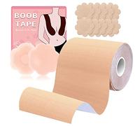 BEWTEIM Bob Tape for Breast Lifting, Boob Tape for Large Breasts, 3 inch, XL, Beige