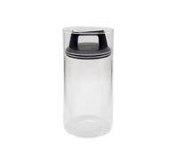 Bewunder Aroma 1x 2-Litre Borosilicate Glass Jars with Vacuum Lid to push out excess air and maintain freshness | Elegant storage of Tea, Coffee, Pasta and other foodstuffs