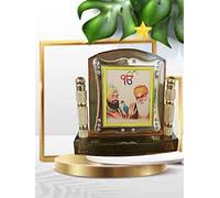 BEXCO Guru Nanak Dev Ji & Guru Gobind Singh Ji Sikh Gurus photo Showpiece/Decorative Showpiece