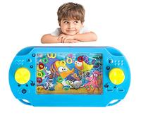 Bexdug 5 Pcs Transparent Water Ring Game - Handheld Water Games For Kids | Handheld Water Game Phone For Kids, Toddler Early Education Supplies, Random Color