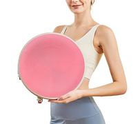 Bexdug Abdominal Wheel Disc | Abdominal Training Roller with 6 Wheels - Muscle Stimulator with Knee Mat, Fitness Equipment for Buttocks, Abdominal, Back, Legs