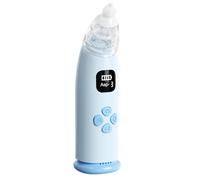 Bexdug Baby Nose Sucker,3 Suction Baby Nose Aspirator | Mucus Removal Device with Soothing Light and Music, 3 Tips, Rechargeable Nasal Cleaner