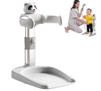 Bexdug Baby Shower Standing Support | Baby Standing Bath,Adjustable Height Foldable Shower Stand with Anti-Slip Base for 0-36 Months Toddler Bathroom Travel