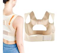 Bexdug Back Brace for Posture | Back Corrector for Women | Fix Upper Back Brace for Support, Adjustable Back Straightener Neck, Back & Shoulder Under Clothes
