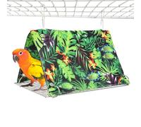 Bexdug Bird Hammock for Cage | Bird House Parrot Nest Bed | Parakeet Cage Accessories Sleeping Summer Pet Supplies Cave for African Grey Macaw Lovebird Finch Cockatiel