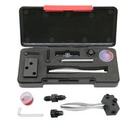 Bexdug Brake Flaring Tool Kit,Oil Pipe Flaring Tool - General 3/16 Brake Oil Pipe Reamer for Motorcycle Automotive RV Trailer Boat Truck
