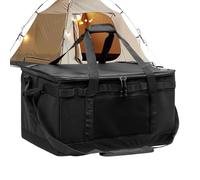 Bexdug Camping Bag - 30L Foldable Tool Organizer,Camping Organizer Equipped With Handles,for Kitchen, Travel, Cookware, Tools, Equipment, Stove, Tableware, Supplies, Car