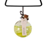 Bexdug Car Scent Diffuser, Fragrance Diffuser Pendant 10ml, Refillable Rearview Mirror Perfume Pendant Automotive Interior Decoration For Home Bathroom Workplace Cabinet RV Trucks Garage Hotel