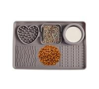 Bexdug Cat Lick Mats,Silicone Puppy Licking Mat | Mental Stimulation, Puzzle Toy, Non-slip Silicone Slow Feeder Bowl for Calming Boredom Relief Training
