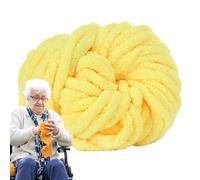 Bexdug Chenille Yarn | 88.5Ft Soft Chenille Yarn,Weaving Craft Crocheting Supplies for Scarf Baby Clothes Throw Pillow Basket Pet Bed Blanket Making