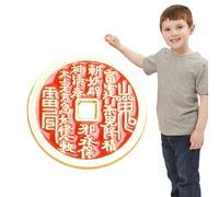Bexdug Chinese Wealth Coin - Necklace Pendant - Good Luck keepsake Ornament, Portable Collectible Souvenir for Adults Bookshelf Desk