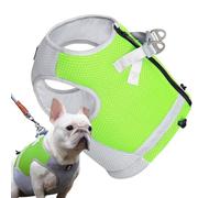 Bexdug Cool Dog Harness - 3 Layer Cooling Fabric Cooling Vest for Dogs - Comfortable Puppy Vests with Reflective Strips - Ideal for Sports, Hiking, Summer Training