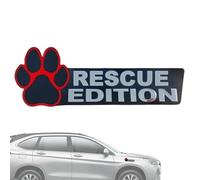 Bexdug Dog Badge for Cars | Acrylic Dog Car Badge Decal Car Sticker | Car Exterior Emblems, Exterior Decoration for Car, Truck, RV, Boat, Automotive Badge Decals