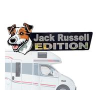 Bexdug Dog Badge for Cars | Acrylic Funny Dogs Badge Car Emblem,Car Exterior Emblems for Car, Truck, RV, Boat, Automotive Badge Decals, Car Decoration
