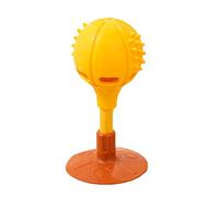Bexdug Dog Food Puzzle Slow Feeder - Bite Resistant Teeth Cleaning Food Dispensing Dog Toy,Multifunctional Safe Food Leakage Toy for Enhanced Health