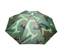 Bexdug Fishing Umbrella Hat, Hands Foldable UV Protection Adjustable