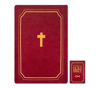 Bexdug Holy Bible Plush Pillow,Openable Book Stuffed Plushie,Bible Pillows Book Plush That Opens, Bible Pillow Book Plush, Book Book Plush Pillow for Women