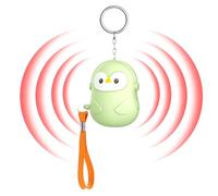 Bexdug Key Chain with Safety Alarm - Animal Design Warning Ring | Security Keychain - For Women And Students And Teens For Travel Night Running Camping Apartment