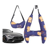 Bexdug Kids Car Seat Head Support,Large Curvature Design Neck Pillow for Kids - Comfortable Pillow, Soft Airplane, Machine Washable Car Headrest for, Travel, Plane