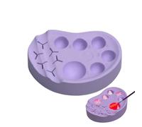 Bexdug Lash Lift Brow Lamination Palette | Reusable Multifunction Tray Plate,Multifunction Silicone Tray Plate with Tool Holder, Easy to Clean Lash Lift Accessories Tint Mixing Tool for Home Travel