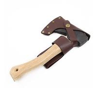 Bexdug Leather Axe Holster,Leather Axe Belt Loop For Outdoor Work Small Hammer Hatchet Carrier Holster,Axe Case Leather Hammer Holder Lumberjack Outdoors Work Essentials