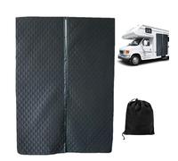 Bexdug Magnetic Insulated Door Screen, Wind-Proof Trailer Window Cover, Heat Retention Energy Saving Screen for RV Trailer Hotel Dorm Nursery Kitchen Bathroom Living Room