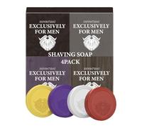 Bexdug Mens Shaving Bar - Mustache Bar,Moisturizes and Protects, Rich Lather, Portable Soap for Men Grooming, Enhance Your Grooming