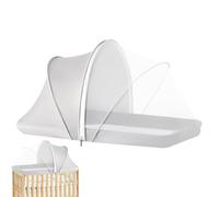 Bexdug Net for Stroller,Lightweight Stroller Mesh Cover - Protection Barrier with Stretchy Elastic Straps Shield Babies from Disturbances Ensuring Comfort