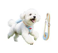 Bexdug Pet Harness | Reflective Pet Accessory With Zipper Bag - Harness Vest With Training Rope Set for Dog,for Small Medium Large Puppy Outdoor Daily Walking Outdoor Activities