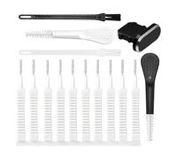 Bexdug Phone Port Cleaning Tool | 15X/Set Mobile Phone Hole Dust Cleaner | USB C Cleaning Kit, Electronic Cleaning Kit, Headphone Jack Brush Tool Set for Cleaning, Travel, Home Use