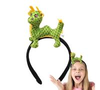 Bexdug Plush Dragon Hairhoops,Chinese Hairband - Soft The Year of Dragon Hairband for Girls, Children, Boys, Kids