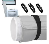 Bexdug Portable Ac Hose Insulation - Ac Pipe Insulation with 3 Buckle Straps,Home Appliances Accessories for Rv Offices Winter Apartment Room Indoor Wall