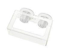 Bexdug Shrimp Feeding Dish,Non-slip Aquarium Feeding Dish with Suction Cup | Reusable Slow Feed Plate, Rotating Aquarium Supplies for Guppy, Betta