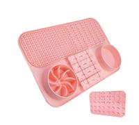 Bexdug Silicone Dog Food Mat Suction, Dog Puzzle Feeder, Dog Slow Feeder Bowl with suction cups, Cat, Pet Bowl Slow Feeder, Dog Toys Feeding Mat, Dog Butter Lick Pad