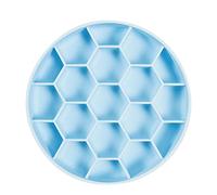 Bexdug Slow Feeder Dog Bowl | Silicone Slow Feeder Dog Bowl With Hexagonal Honeycomb,Anti-Hexagonal Honeycomb Gulping Non-Slip Pet Slower Food Feeding Bowls For Medium Large Dogs Cats And Pets