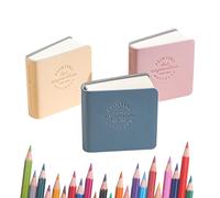 Bexdug Small Sketchbook | Portable Watercolor Book | 2 X 2 Inch 48 Pages 300gsm Sketchbook for Artists Writers Students Planners for Home and School