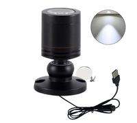 Bexdug Small Spot Lights Indoor, Small Adjustable up Lights Floor, USB Powered Jewelry Spotlight, Dimmable Plant Spotlight, Lights Indoor