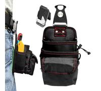 Bexdug Tool Bag Belt - Adjustable Waist Tool Bag - Waterproof Heavy-Duty Adjustable Fanny Pack for Construction Garden Repair Maintenance Electrical Work Professional Use Home