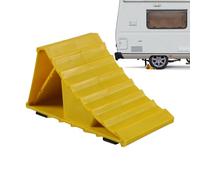 Bexdug Trailer Wheel Chocks | Triangular Tire Stabilizer Chock - Wheel Alignment Block | for Trailer RV Garage Camper Truck Parking Automotive Sedan ATV Vehicle