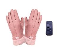Bexdug USB Charging Heating Gloves, Heated Gloves, Ergonomics Women's Heat Gloves, USB Battery Heating Gloves for Women, Touchscreen Waterproof Winter Warm Gloves