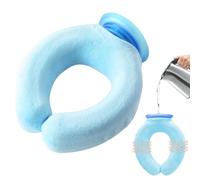 Bexdug Warm Water Bag, 900ml U Shape Warmer, Neck Heated Bag Warm Water Bottle, for Cold Compress Home Office Travel Road Trip Outdoor Camping Adults Elderly Kids Cold Weather