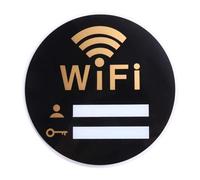 Bexdug Wifi Password Board | Wifi Code Board - Wifi Code Guests Sign For Hotel Internet Cafe Coffe Fall -Adhesive Wear-Resistant