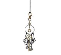 Bexdug Witch Bells Home Protection - Witch Room Decor Car Bell Pendant, Witch Bells Protection Door Hangers Magic Key Wiccan Wind Chimes for Home Door Witchcraft Decorations