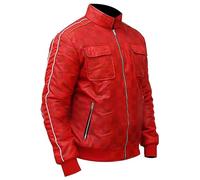 Bexhide Men's Fall Guy Bomber Stunt Team Jacket- Ryan Gosling Lightweight Stylish Jacket For Men