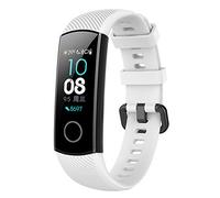 Bexido Compatible Strap for Honor Band 5/4, Soft Silicone Sport Wristband Adjustable Accessory Replacement Band
